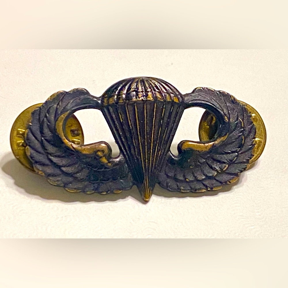 Silver-Filled US Army Basic Jump Wings
